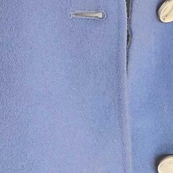 MARNI POWDER BLUE WOOL/CASHMERE SHORT COAT (40) - Picture 9 of 9